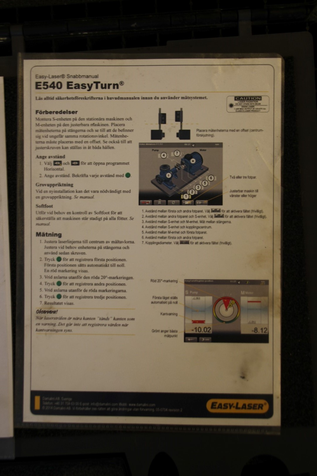 Used Easy-Laser E540 Laser - Image 8